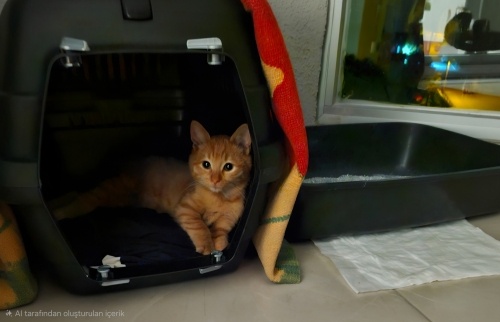 Aralıksız sevgi isteyen bir sarman fotoğraf