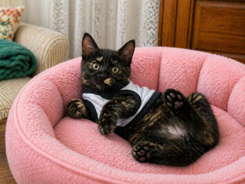 Ücretsiz sahiplenme kaliko dünya güzeli şans yavru fotoğraf