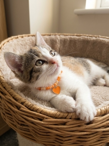 Calico minik prenses fotoğraf