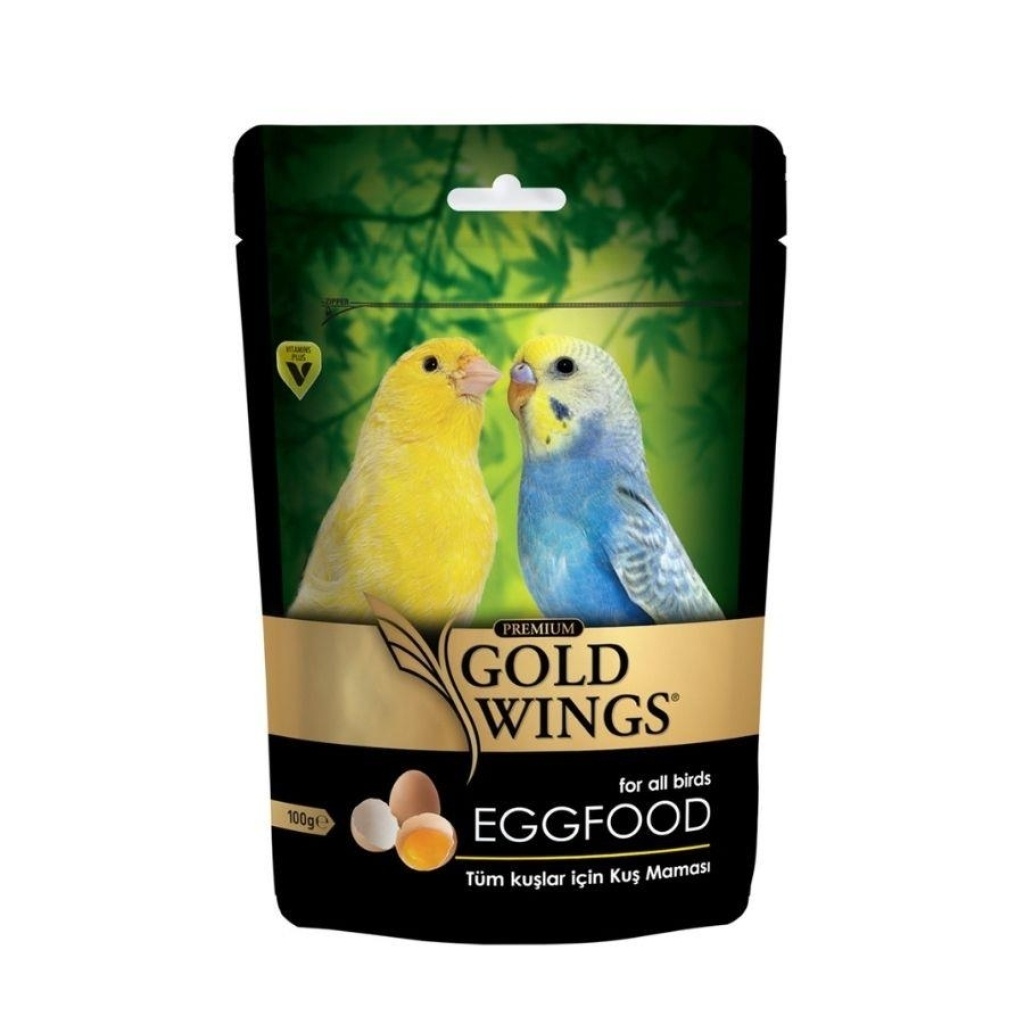 Gold Wings Premium Yumurta İlaveli Kuş Maması 100gr