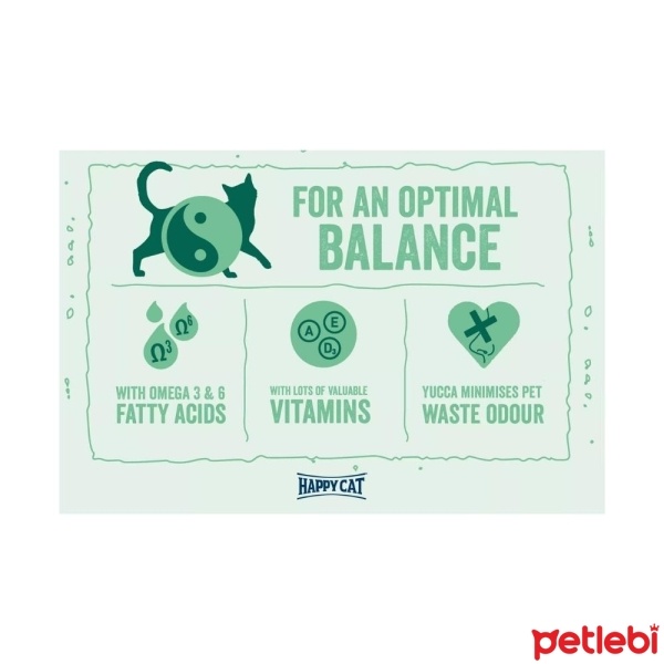 Happy Cat Minkas Perfect Mix Tavuklu Balıklı ve Kuzu Etli Yetişkin Kedi Maması 10kg
