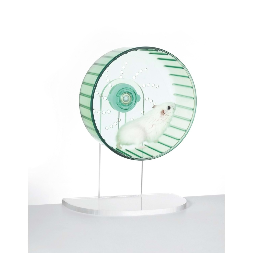 M-Pets Turbo Training Ayarlanabilir Hamster Çarkı 16,6cm (Yeşil)