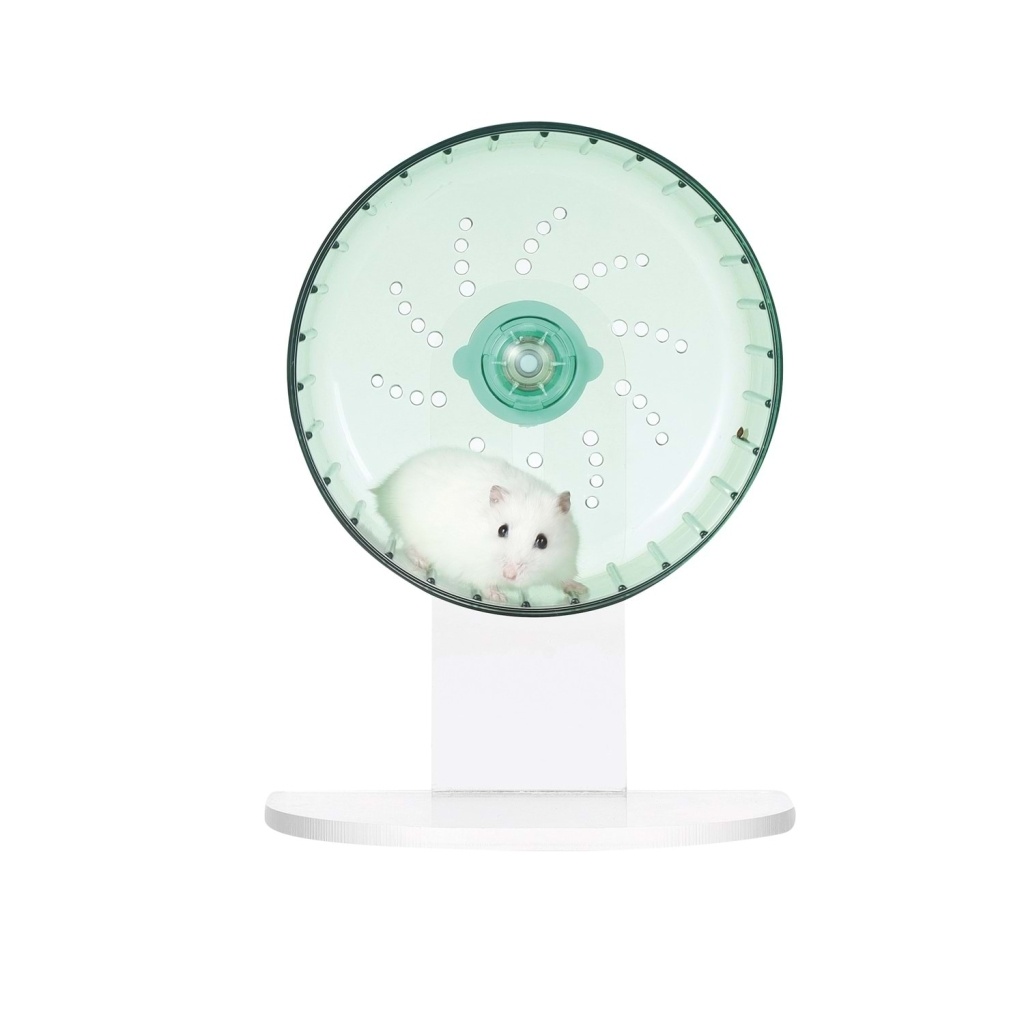 M-Pets Turbo Training Ayarlanabilir Hamster Çarkı 16,6cm (Yeşil)