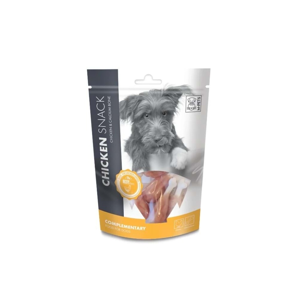 M-Pets Tavuklu Kalsiyumlu Kemik Köpek Ödülü 160gr