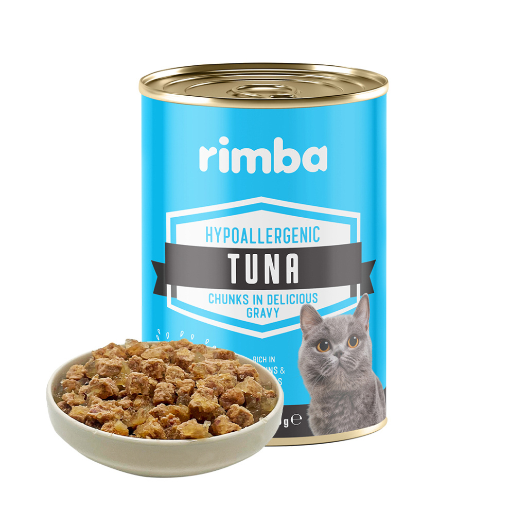 Rimba Sos İçinde Karışık Çeşitli Kedi Konservesi 400gr (12 Adet)