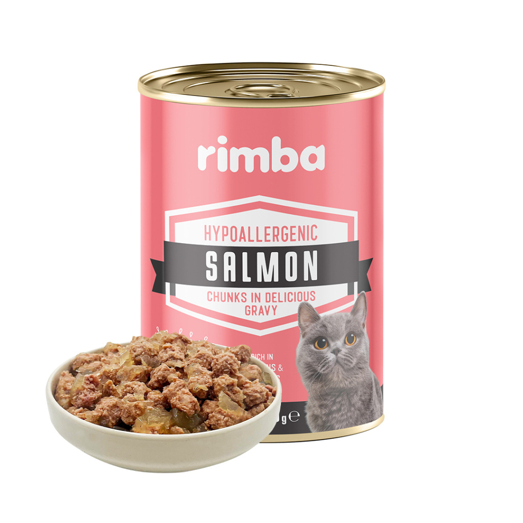 Rimba Sos İçinde Karışık Çeşitli Kedi Konservesi 400gr (12 Adet)