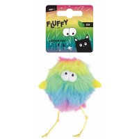 M-Pets Fluffy Zee Catnipli Kedi Oyuncağı 10x7x5,5cm (Karışık Renkli)