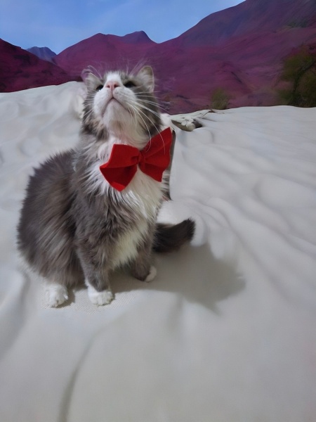 Tekir Kedi, Kedi  Ceviz Duman fotoğrafı