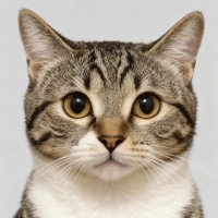 Tekir Kedi, Kedi  Mavi fotoğrafı