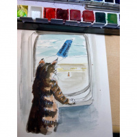 Tekir Kedi, Kedi  Mishka fotoğrafı