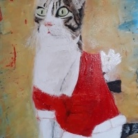 Tekir Kedi, Kedi  LATTE fotoğrafı