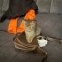 TEKİR VE SİYAH YAVRU KEDİLER fotoğraf