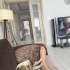 İyi huylu kıza yuva fotoğraf