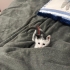 Tam bir aylık dişi yavru kedi fotoğraf