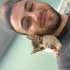 Oyun Makinası Bir Erkek Tekir fotoğraf