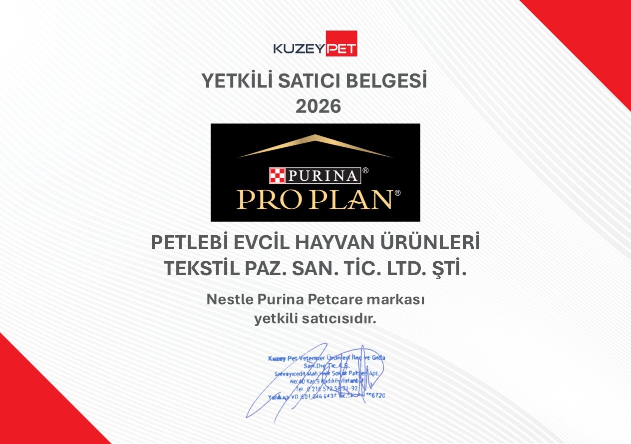 Cat Chow Yetkili Satıcı Belgesi