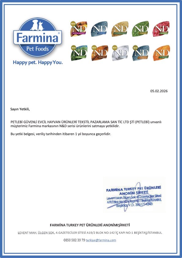 N&D Yetkili Satıcı Belgesi