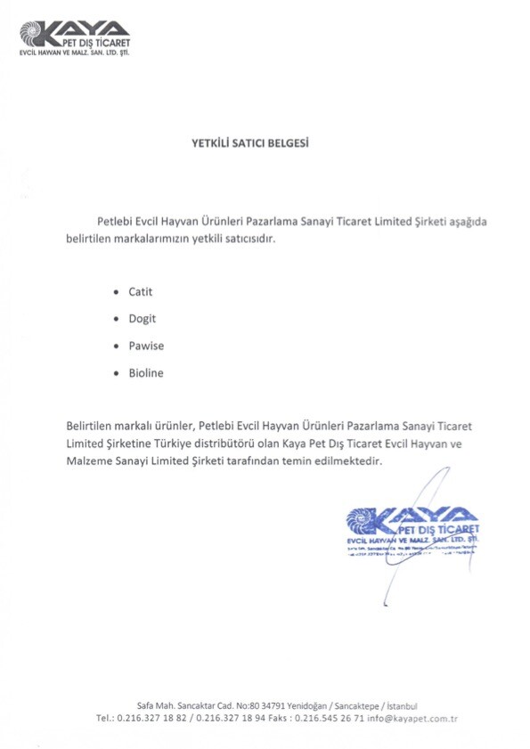 Pawise Yetkili Satıcı Belgesi