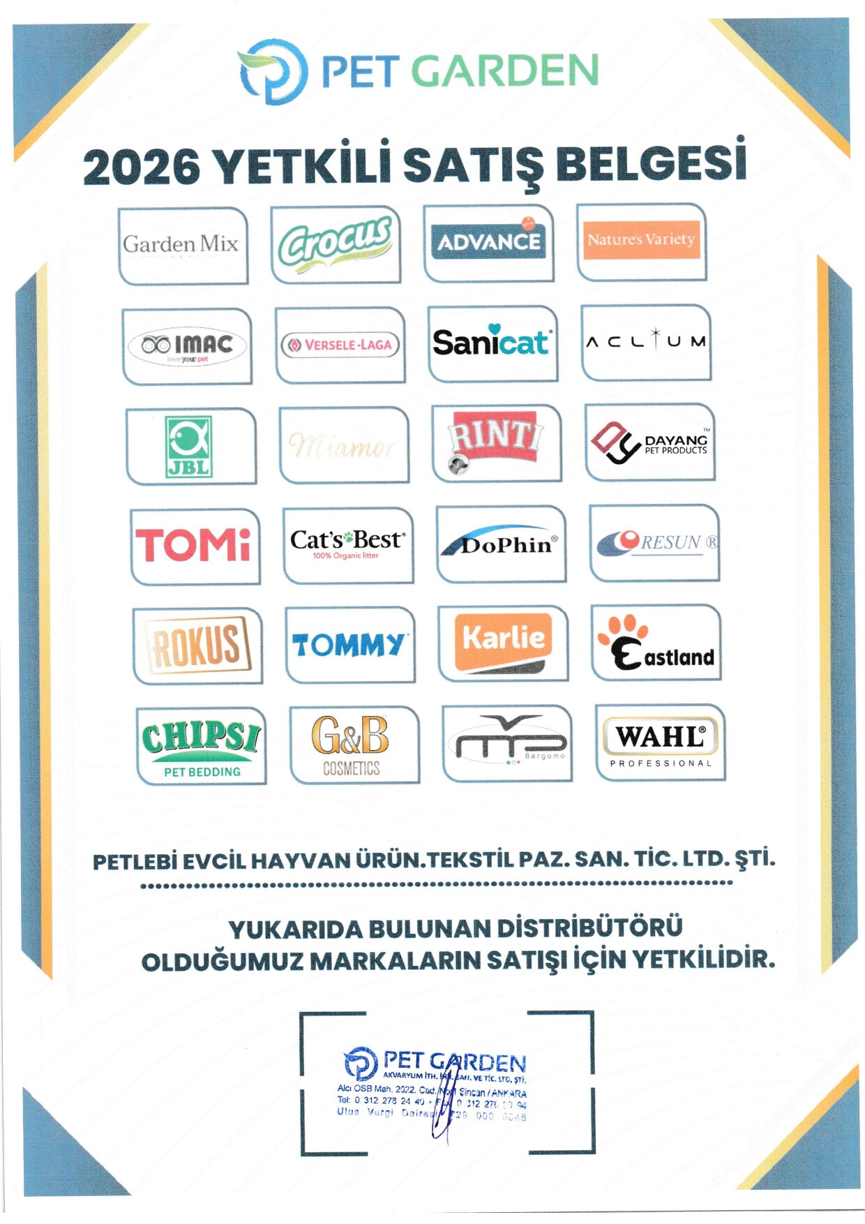 True Iconic Yetkili Satıcı Belgesi