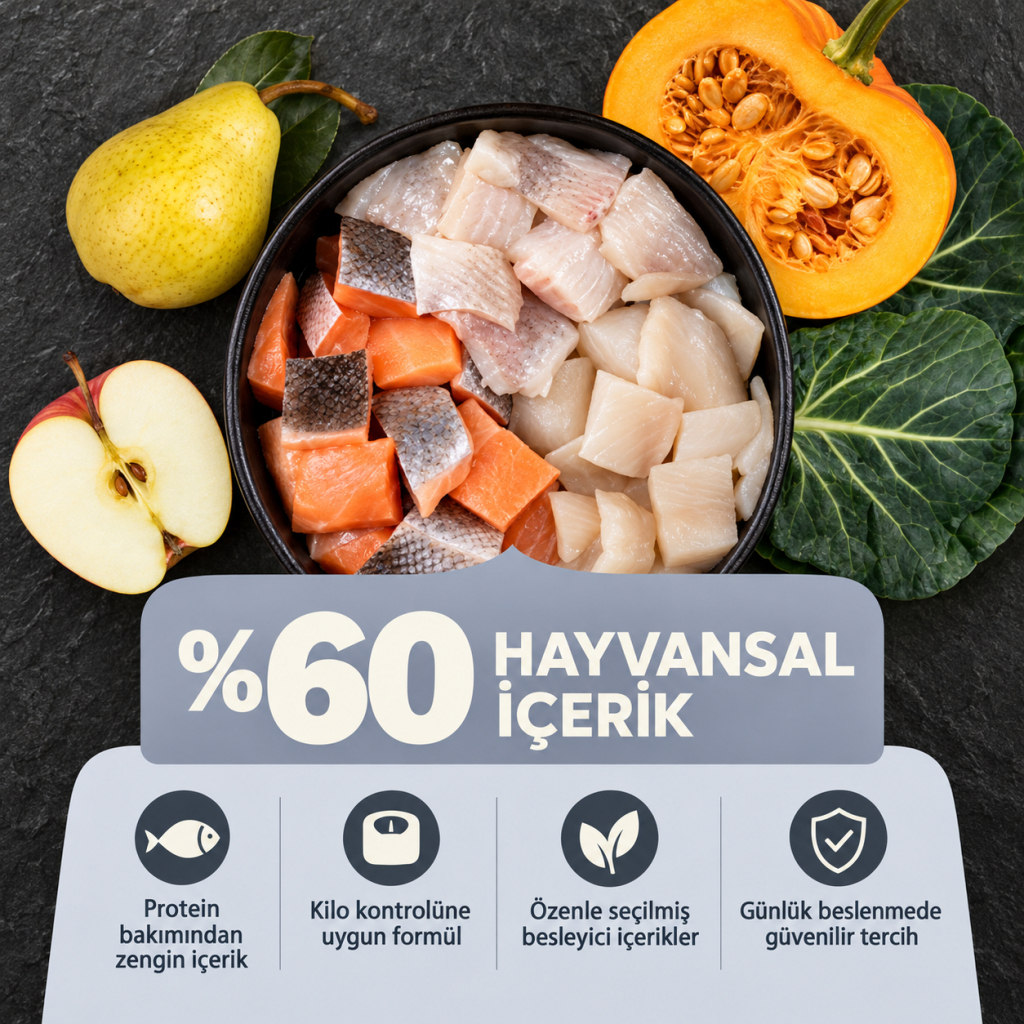 Acana Light&Fit Tavuklu Hindili ve Ringa Balıklı Tahılsız Light Köpek Maması 2kg