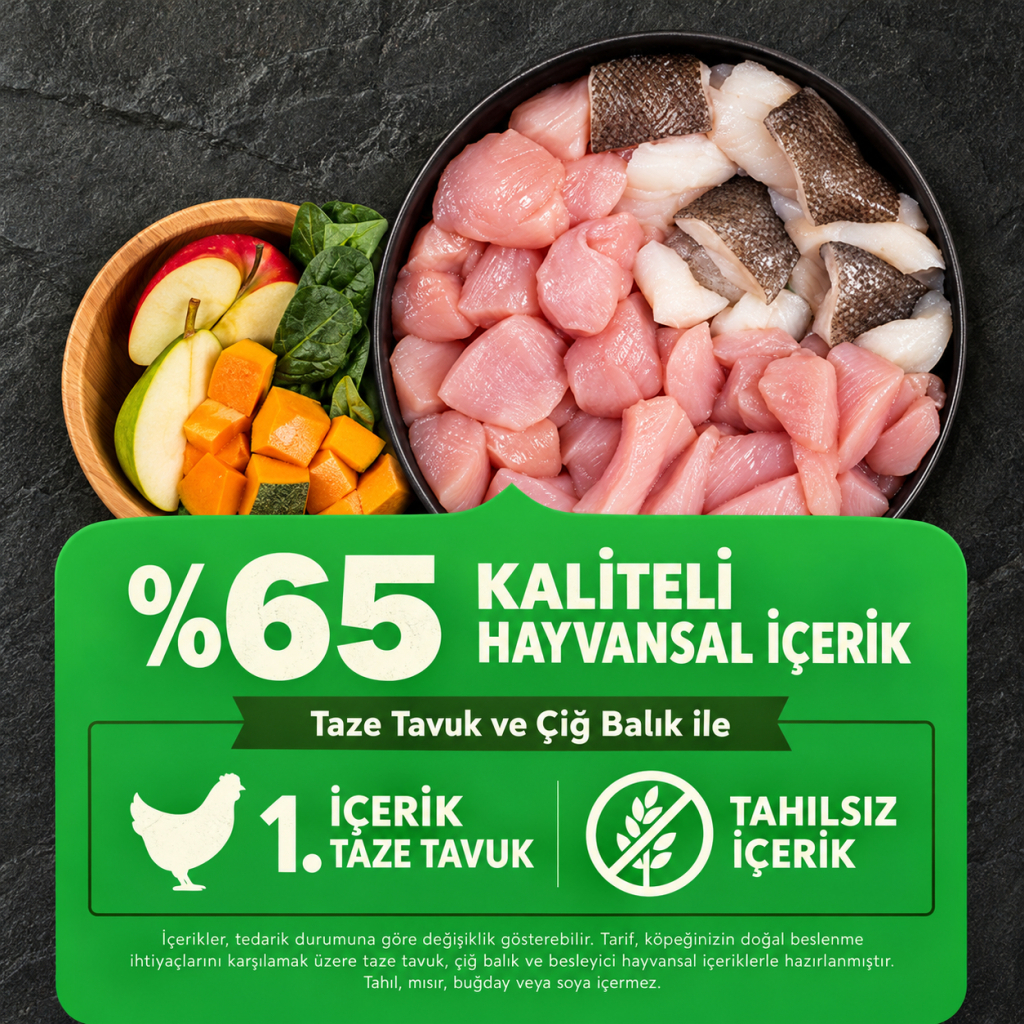 Acana Senior Tavuklu Hindili ve Ringa Balıklı Yaşlı Köpek Maması 11,4kg