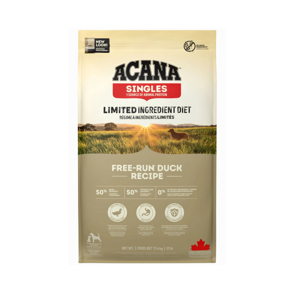 Acana Free-Run Duck Ördekli Tahılsız Yetişkin Köpek Maması 11,4kg