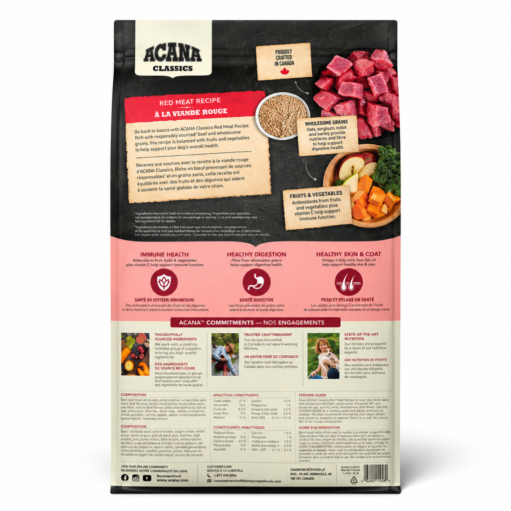 Acana Classics Red Kuzulu ve Sığırlı Köpek Maması 14,5kg