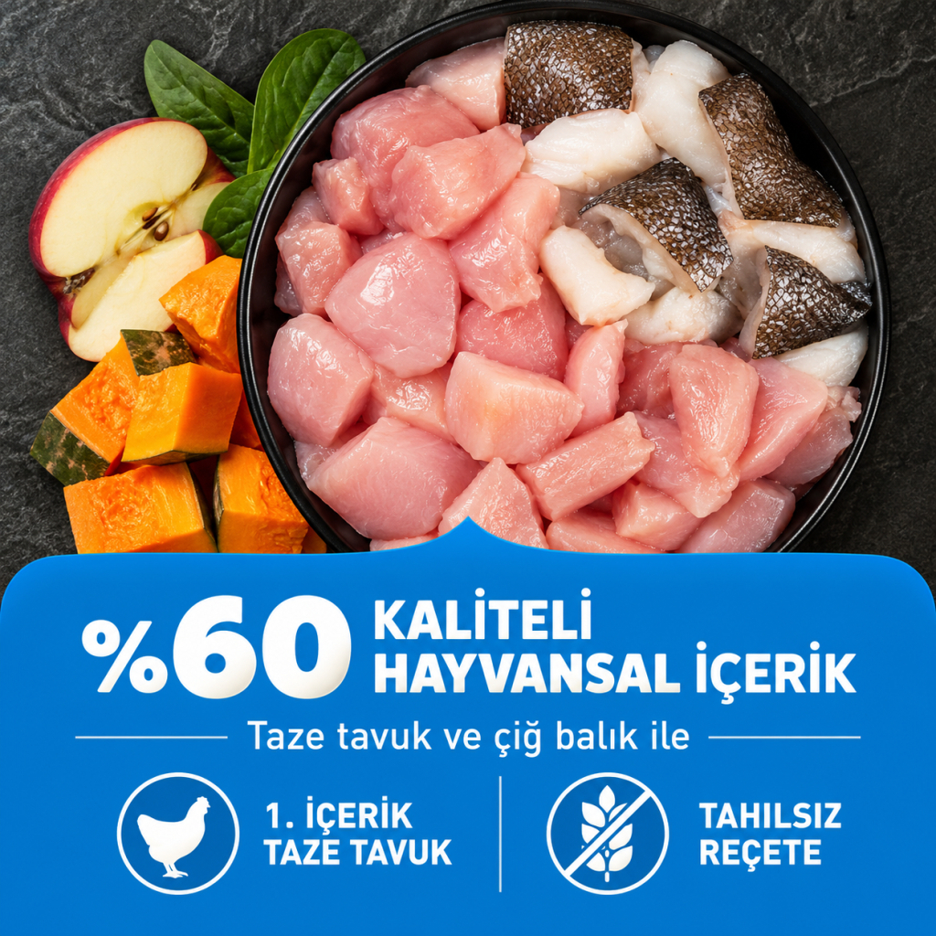 Acana Adult Dog Tavuklu Hindili ve Ringa Balıklı Yetişkin Köpek Maması 17kg