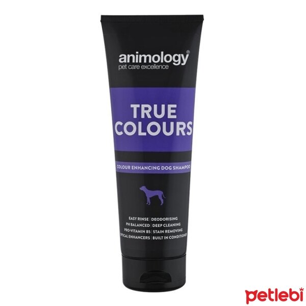 Animology True Colours Renkli Tüylü Köpekler İçin Renk Koruyucu Köpek Şampuanı 250ml