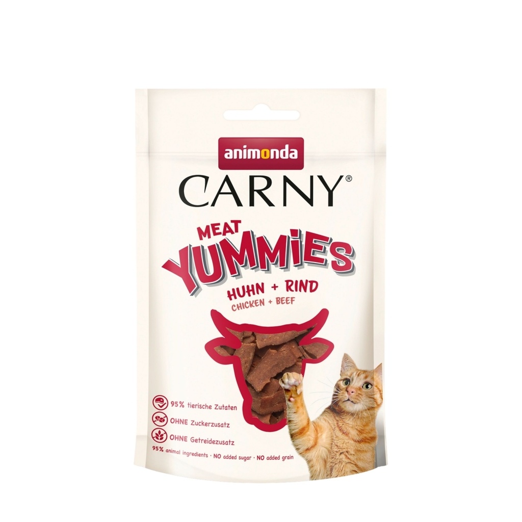 Animonda Carny Meat Tavuk ve Sığır Etli Kedi Ödül Maması 50gr