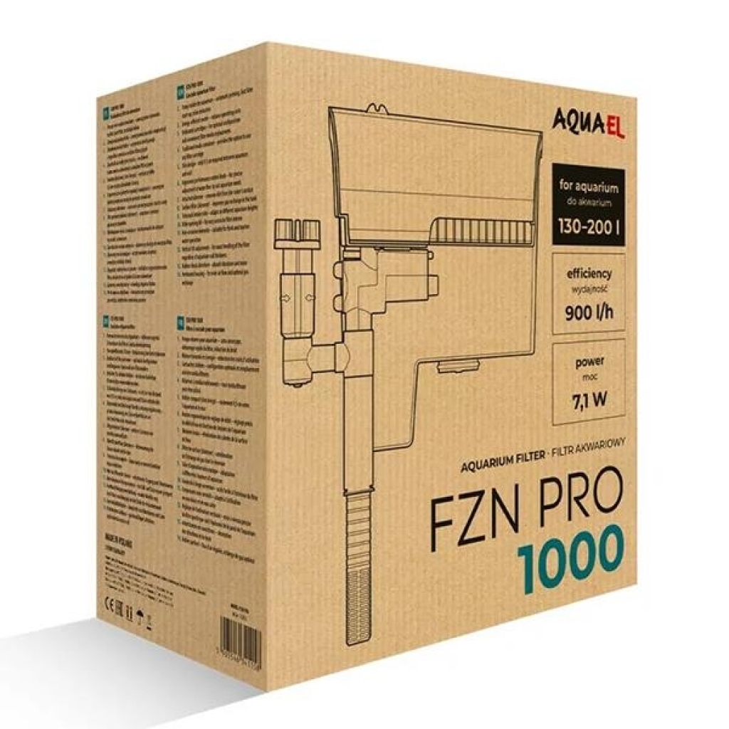 AQUAEL Fzn Pro 1000 Askı Filtre 7,1W 900L/s