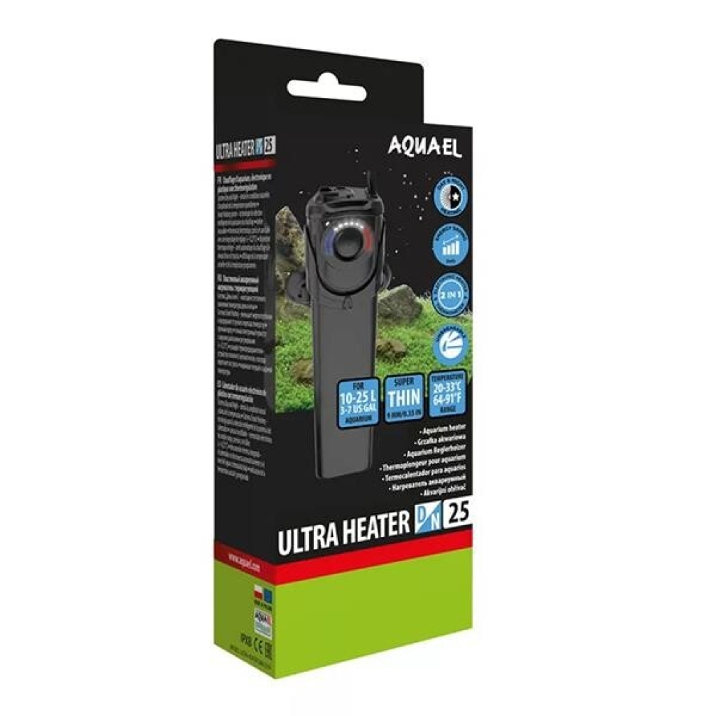AQUAEL Ultra Heater D&N Plastik Isıtıcı 25W