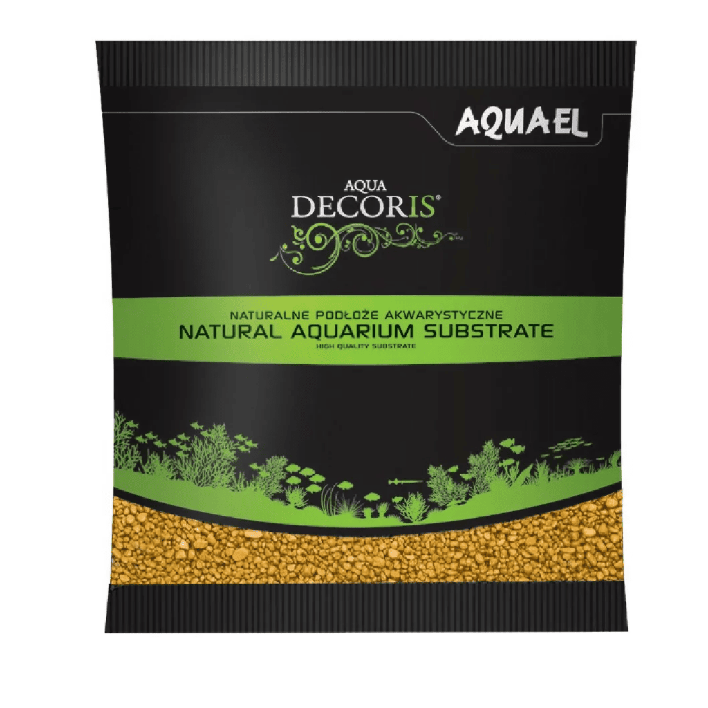 AQUAEL Kuvars Çakılı Akvaryum Kumu 1000gr (Sarı)