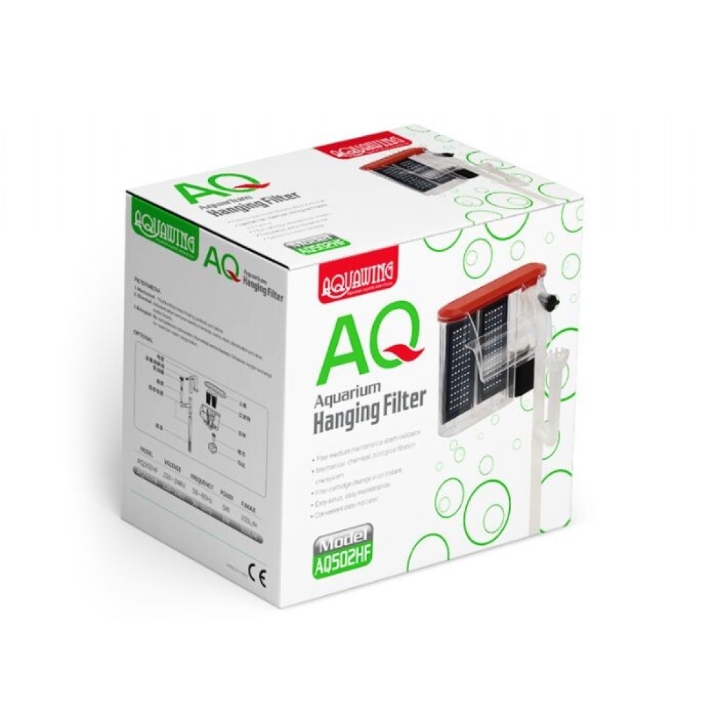 AQUAWING AQ502HF Akvaryum Şelale Askı Filtre 500L/S