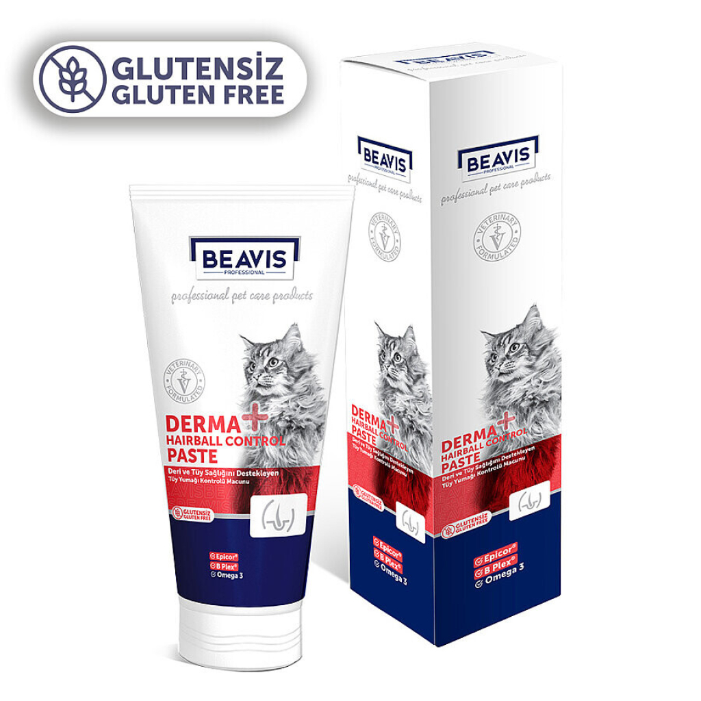 Beavis Derma & Anti Hairball Glutensiz Malt Kedi Macunu 75ml