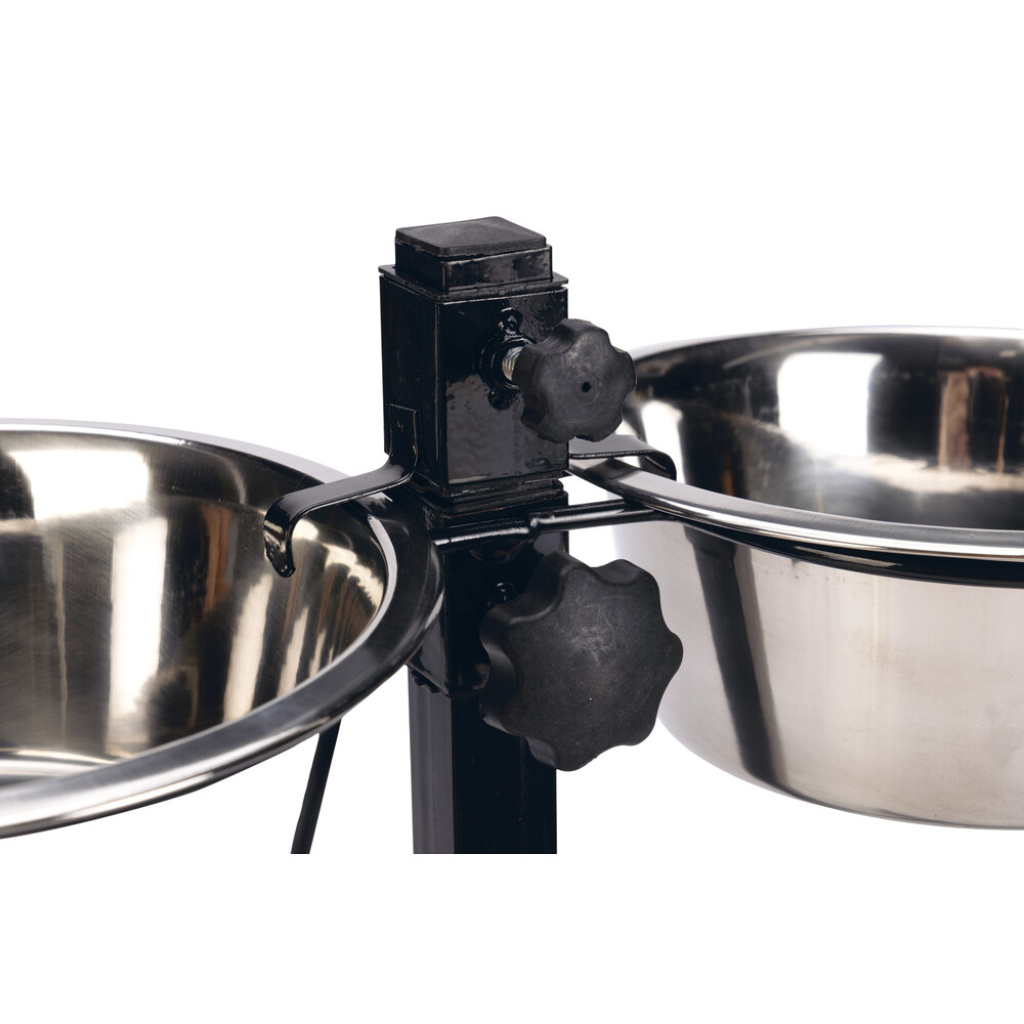 Beeztees Paslanmaz Çelik Köpek İkili Mama Su Kabı 28cm