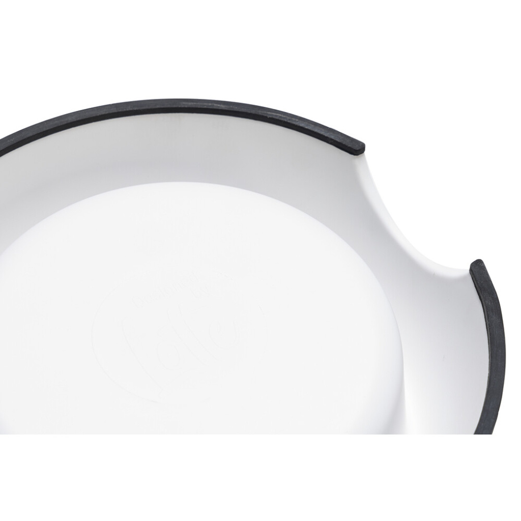 Beeztees Dbl Paslanmaz Çelik Köpek Mama Su Kabı 700ml (Bej Mermer)