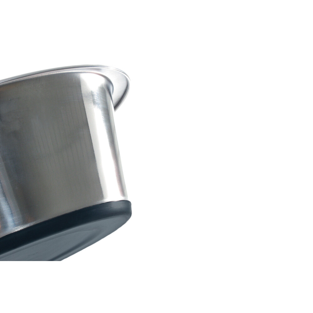 Beeztees Paslanmaz Çelik Kaymaz Köpek Mama Su Kabı 2,7lt