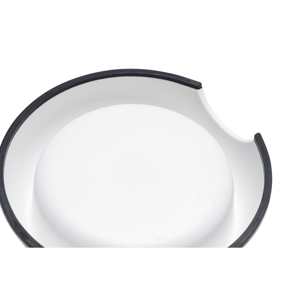 Beeztees Dbl Meis Paslanmaz Çelik Köpek Mama Su Kabı 350ml (Beyaz)