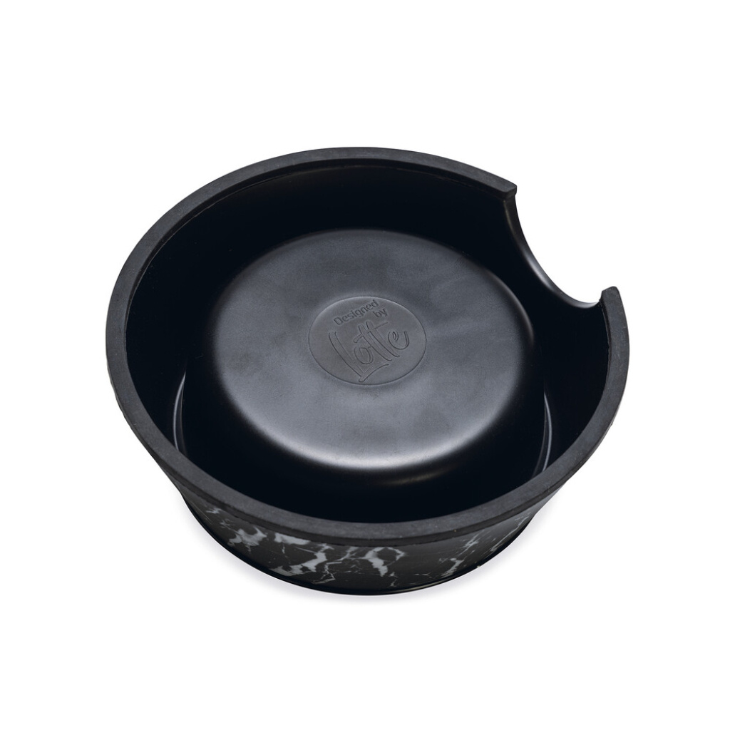 Beeztees Dbl Meis Paslanmaz Çelik Köpek Mama Su Kabı 160ml (Siyah)