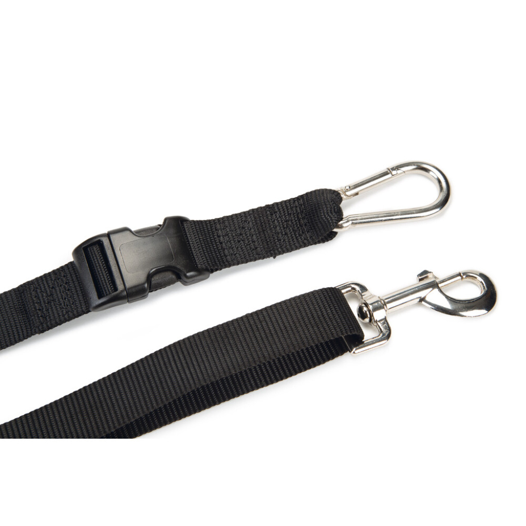 Beeztees Şok Emicili Bel Kemeri ve Köpek Gezdirme Kayışı 130cm (Siyah)