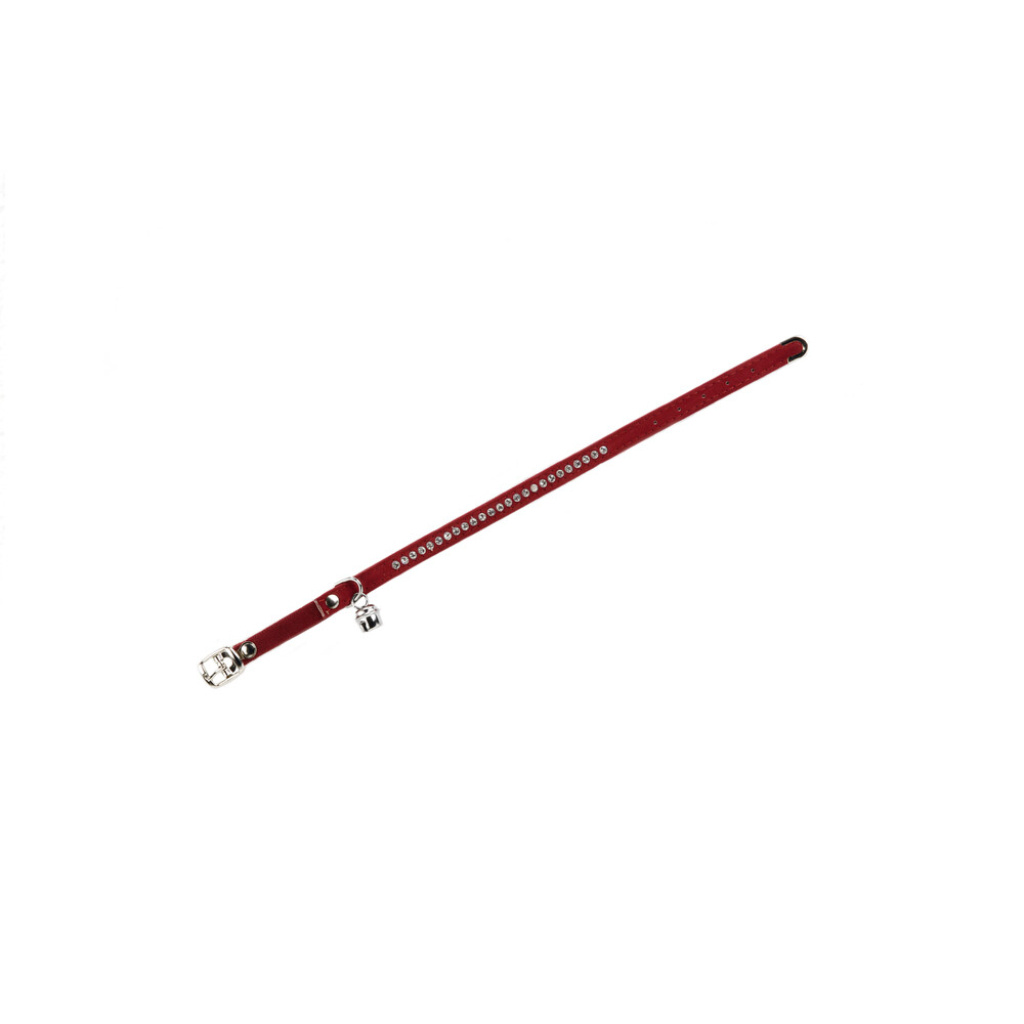 Beeztees  Swarovski Taşlı Kedi Boyun Tasması 34cm (Kırmızı)