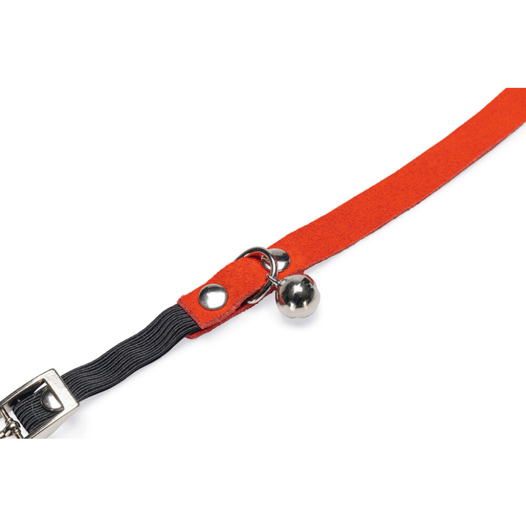 Beeztees Süet Kedi Boyun Tasması 24-29cm (Kırmızı)