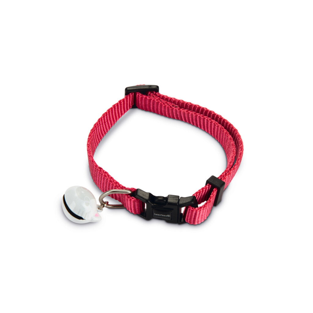 Beeztees Uni Zilli Kedi Boyun Tasması 20-30cm (Pembe)