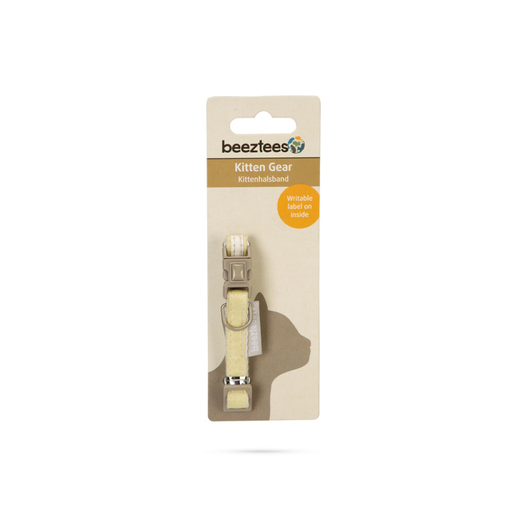 Beeztees Yavru Kedi Boyun Tasması 18-23cm (Sarı)