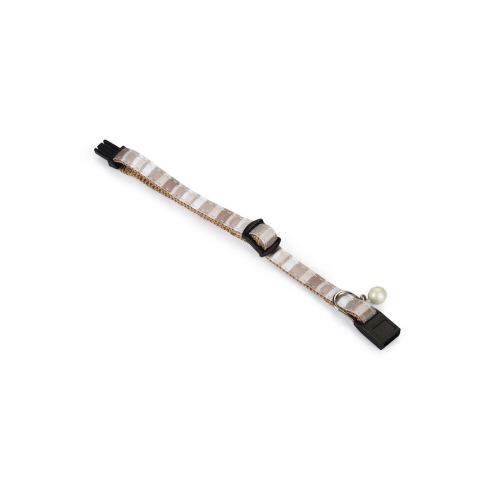 Beeztees Joy Zilli Yavru Kedi Boyun Tasması 16-32cm (Bej)