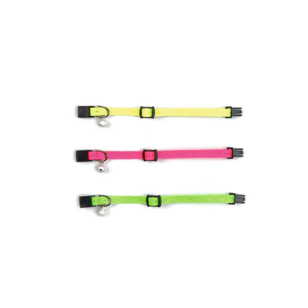 Beeztees Zilli Yavru Kedi Boyun Tasması 15-23cm (Sarı)