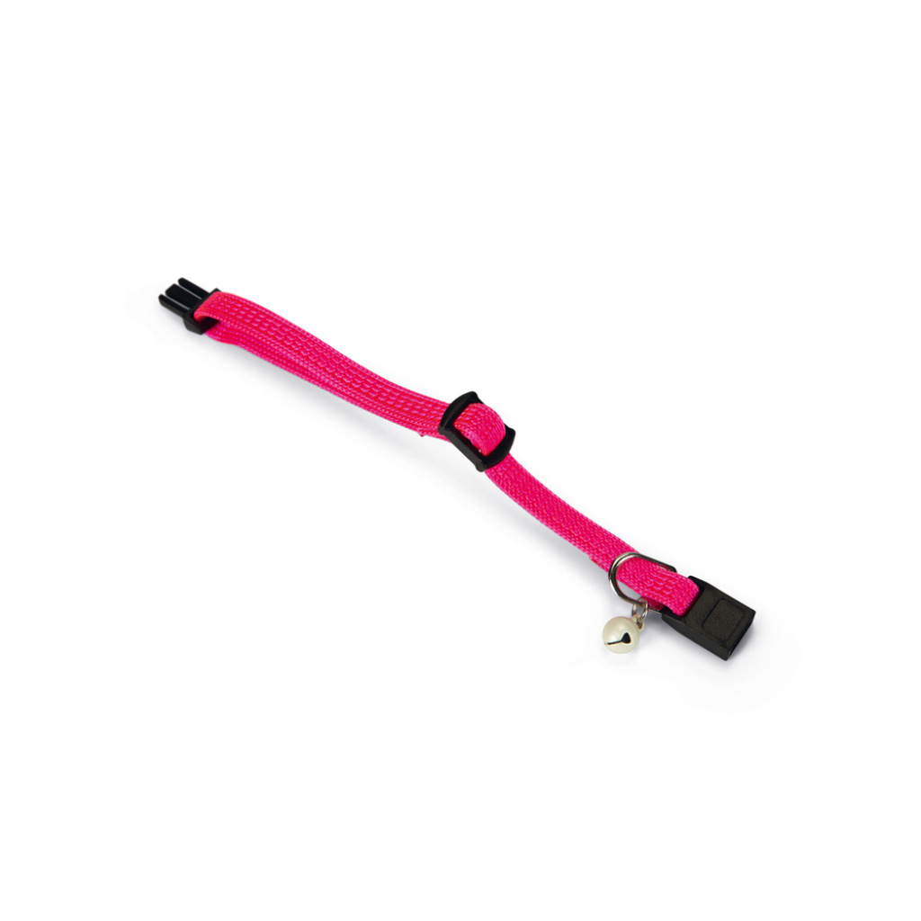 Beeztees Zilli Yavru Kedi Boyun Tasması 15-22cm (Pembe)