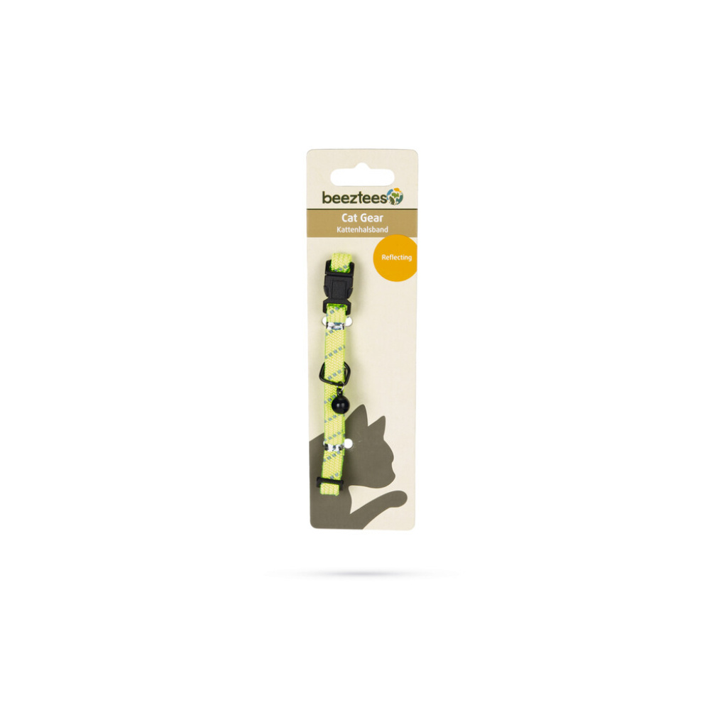 Beeztees Zilli Kedi Boyun Tasması 24,5-33cm (Sarı)