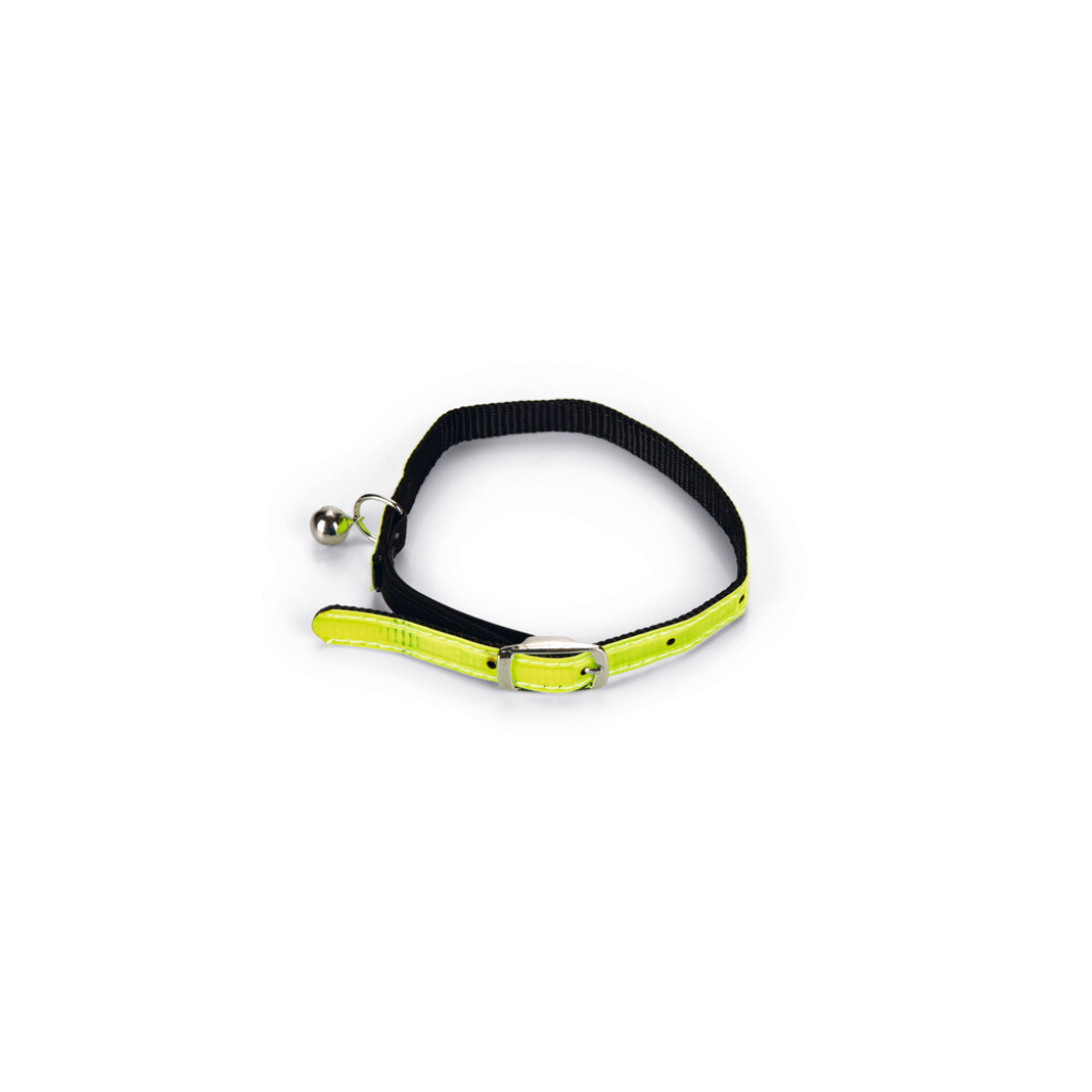 Beeztees Fosforlu Kedi Boyun Tasması 20-29cm (Sarı)